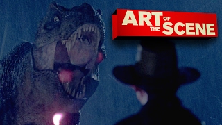 Jurassic Park's T-Rex Paddock Attack - Art of the Scene