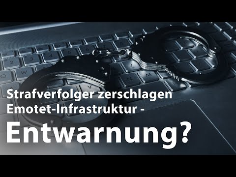 Schluss mit Emotet? EUROPOL übernimmt Erpressungstrojaner-Infrastruktur!