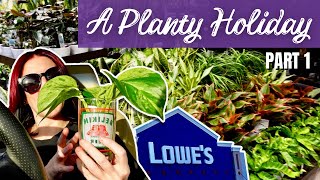 Planty Holiday Vlog Part 1 | Houseplant Shopping, Holiday Treats, and More!