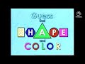 Opening Closing To Sesame Street Guess That Shape And Color 2006 VHS