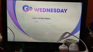 GTV Wednesday Schedule [Jan-31-2024]