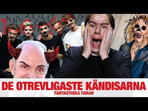 [FARAO] De otrevligaste kändisarna - NRJ SWEDEN