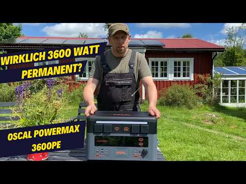Oscal Powermax 3600 PE: Leistungsstarkes 3600 Watt Kraftpaket