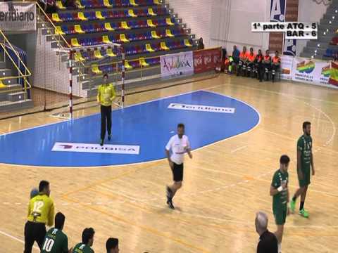 División Honor Balonmano BM Meridiano Antequera - FC Barcelona B Lassa ( 16-04-2016 1ª parte )