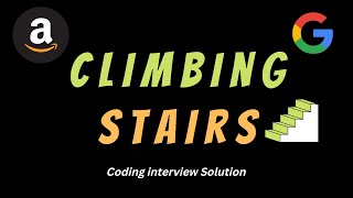 YouTube video 'Climbing Stairs - LeetCode 70 - Coding Interview Questions'