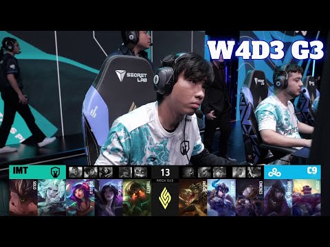 IMT vs C9 | Week 4 Day 3 S13 LCS Summer 2023 | Immortals vs Cloud 9 W4D3 Full Game