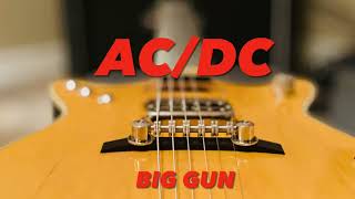 AC/DC Big Gun (Malcolm Young Guitar Lesson)