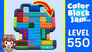 Solution du Niveau 550 de Color Block Jam