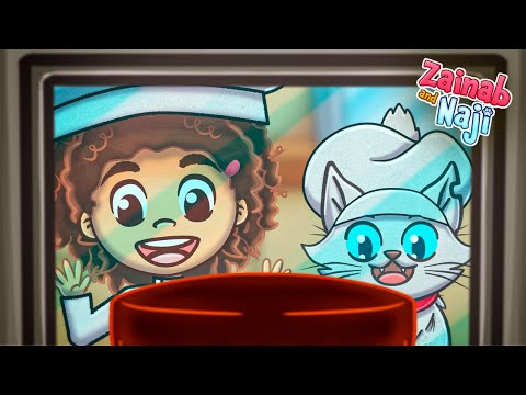 Islamic Cartoon for Kids - Zainab and Naji I Only on #muslimkidstv
