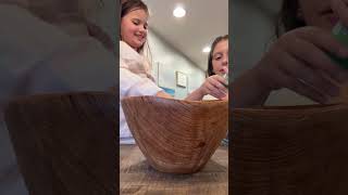 Candy salad with my friend part two ￼