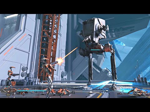 B1 Battle Droid VS All Imperial Troopers - STAR WARS JEDI SURVIVOR