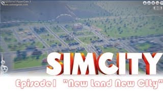 preview picture of video 'Lets Play: Sim City 5 2013 Episode 1 New land New City'
