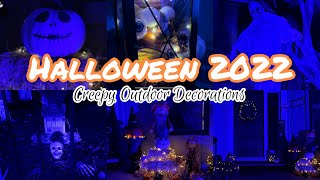 Halloween Outdoor Decor|  Onforu Lights| DIY Cemetery #halloween2022