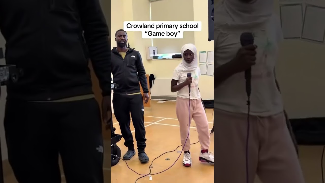“Game boy” performed by students from crowlandprimaryschool 🔥❤️ Want me to visit your school?