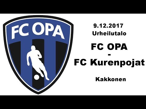 9.12.2017 FC OPA - FC Kurenpojat (Kakkonen)