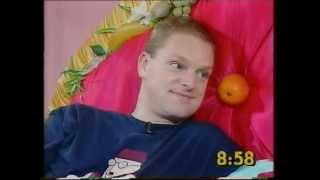 Andy Bell (Erasure) on the Big Breakfast Bed &#39;94