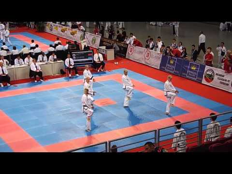 Czech Male Team Pattern Choong Jang. 2013 ITF World Championships