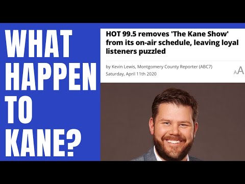 HOT 99.5 Removes The Kane Show: WHAT HAPPEN TO KANE?