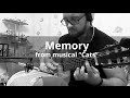 Memory - From Musical Cats - acoustic fingerstyle ...