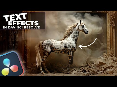 2 AMAZING Text Effects in Davinci Resolve