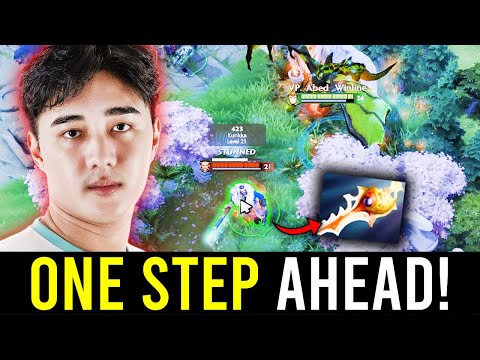 "ABED GOD IS JUST ALWAYS ONE STEP AHEAD.."