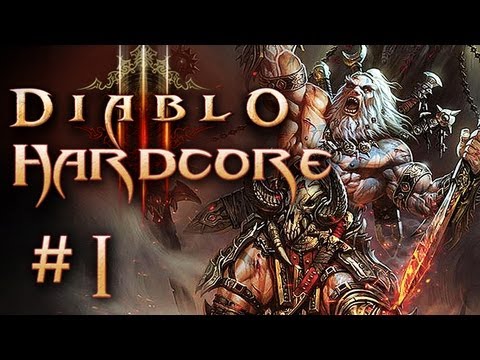 Diablo 3 - Let's Play Diablo 3 Hardcore #1 - Diablo 3 Gameplay German Barbar (Hard Mode)