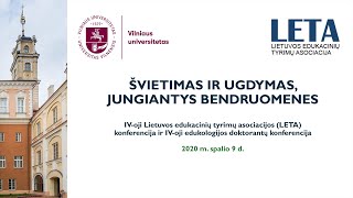 Švietimas ir ugdymas, jungiantys bendruomenes