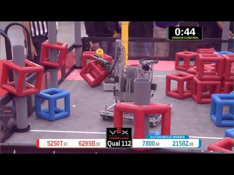 2015 VRC Arts Q112 - 5250T 6295B vs 7800 2158Z - 40 to 55 - VEX Worlds 2015 - Arts Division