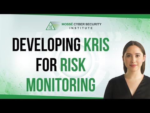 Developing KRIs for Risk Monitoring