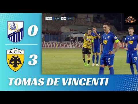 Πάς Λαμία vs ΑΕΚ: Tomas De Vincenti