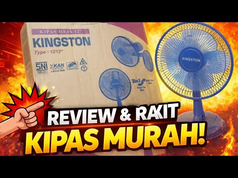 CHEAP KINGSTON 12 INCH FAN ‼️ Unboxing, Assembly & Complete Review