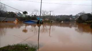 preview picture of video 'Enchente em Irai/RS - Junho de 2014'