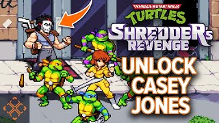 Teenage Mutant Ninja Turtles: Shredder's Revenge - How To Unlock Casey Jones