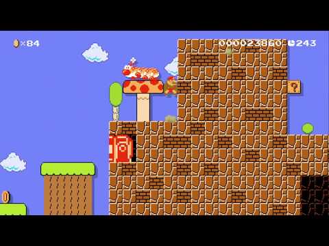 K7-1 Mountainous Mountain by Kathrine - SUPER MARIO MAKER - NO COMMENTARY 1AW