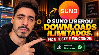 SUNO LIBEROU DOWNLOADS ILIMITADOS EU FIZ O TESTE E FUNCIONOU BAIXAR MUSICA SUNO