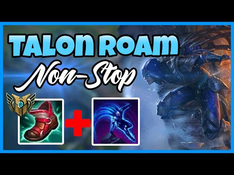 Perma Roaming Gameplay | Best Talon NA - League of Legend