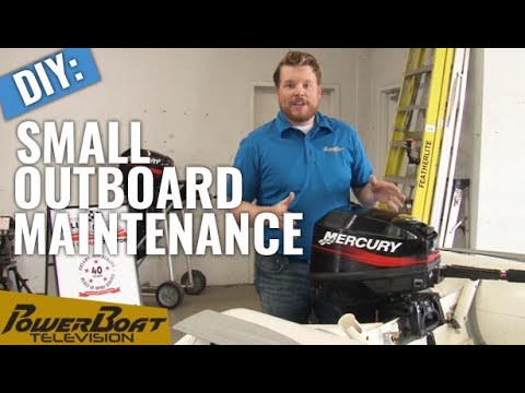 How To Do Routine Maintenance on Your Small Mercury Outboard | PowerBoat TV MyBoat DIY