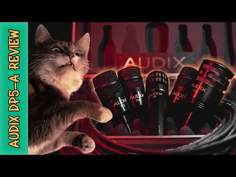 AUDIX DP5A Professional Studio / Touring Drum Mic Pack with Case image 10