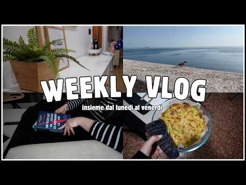 WEEKLY VLOG | Ho tagliato i capelli 💇🏻‍♀️ insieme dal lunedì al venerdì tra relax e acquisti 🛍️