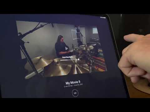 Recording Drums With Focusrite iPad Pro And Garage Band Part 6 of 7