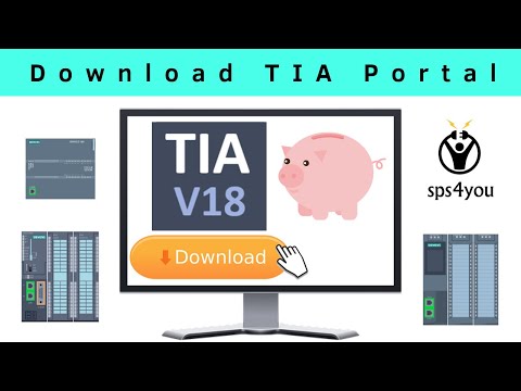 TIA Portal V18 Trial Download - free trial version - learn PLC programming with sps4you