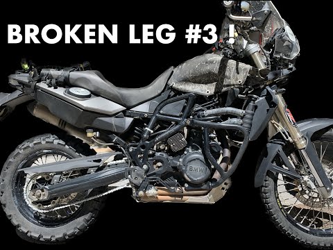 Motorbike Adventure: 3rd BROKEN LEG - Day 1