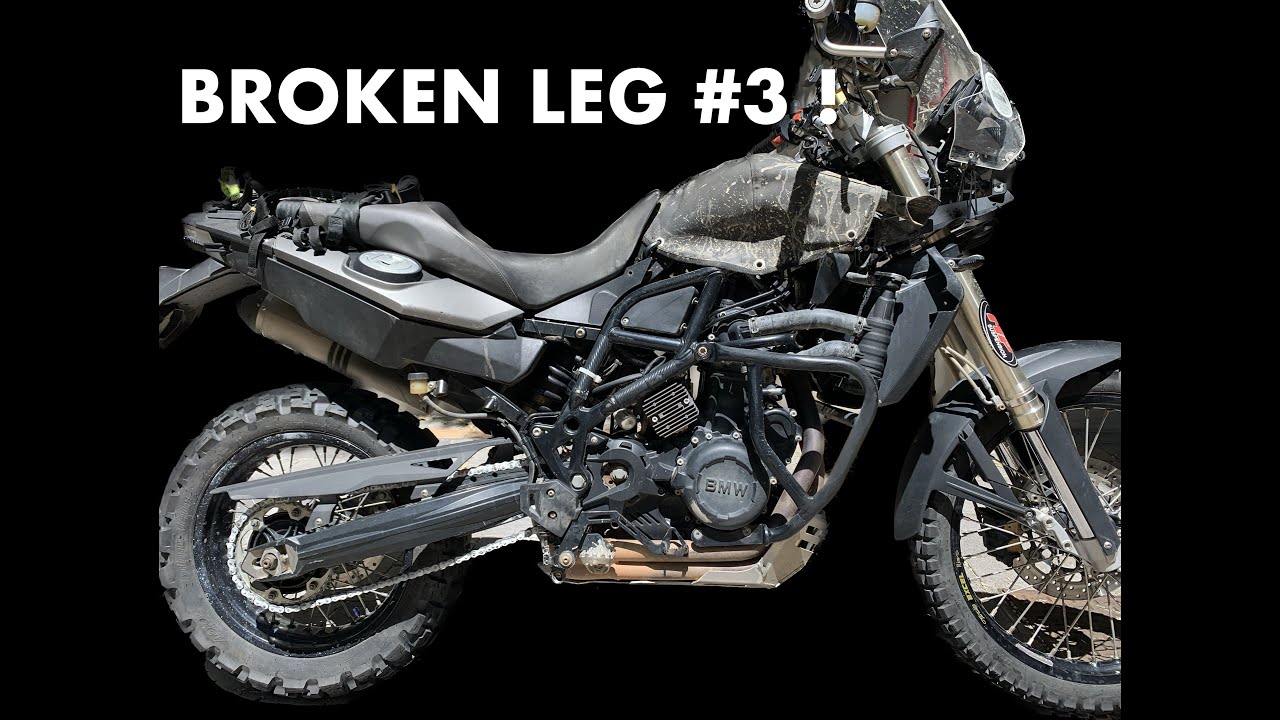 Motorbike Adventure: 3rd BROKEN LEG - Day 1