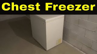 How To Maintain A Chest Freezer-Full Tutorial
