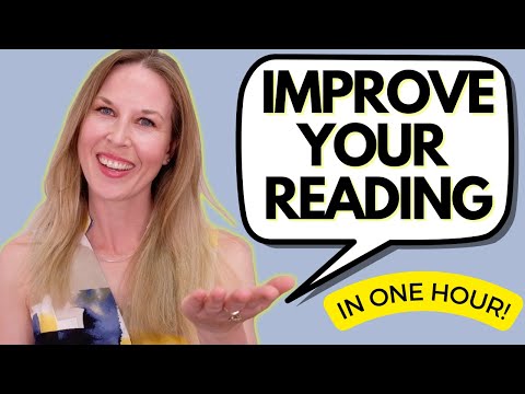 ONE HOUR ENGLISH LESSON - Improve Your READING In English