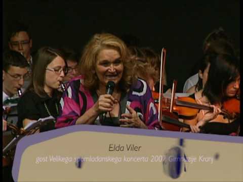 Vzameš me v roke: Elda Viler in Ana Dežman z Revijskim orkestrom Gimnazije Kranj