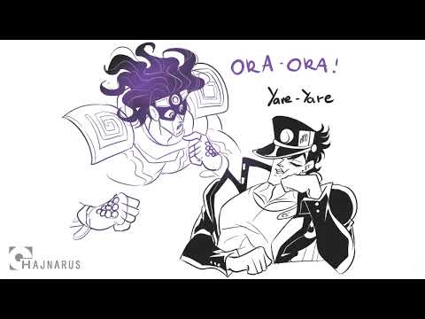 What if Jotaro Could Talk to His Stand? (JOJO comic dub)
