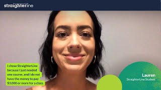 Why Choose StraighterLine for Your Online College Courses