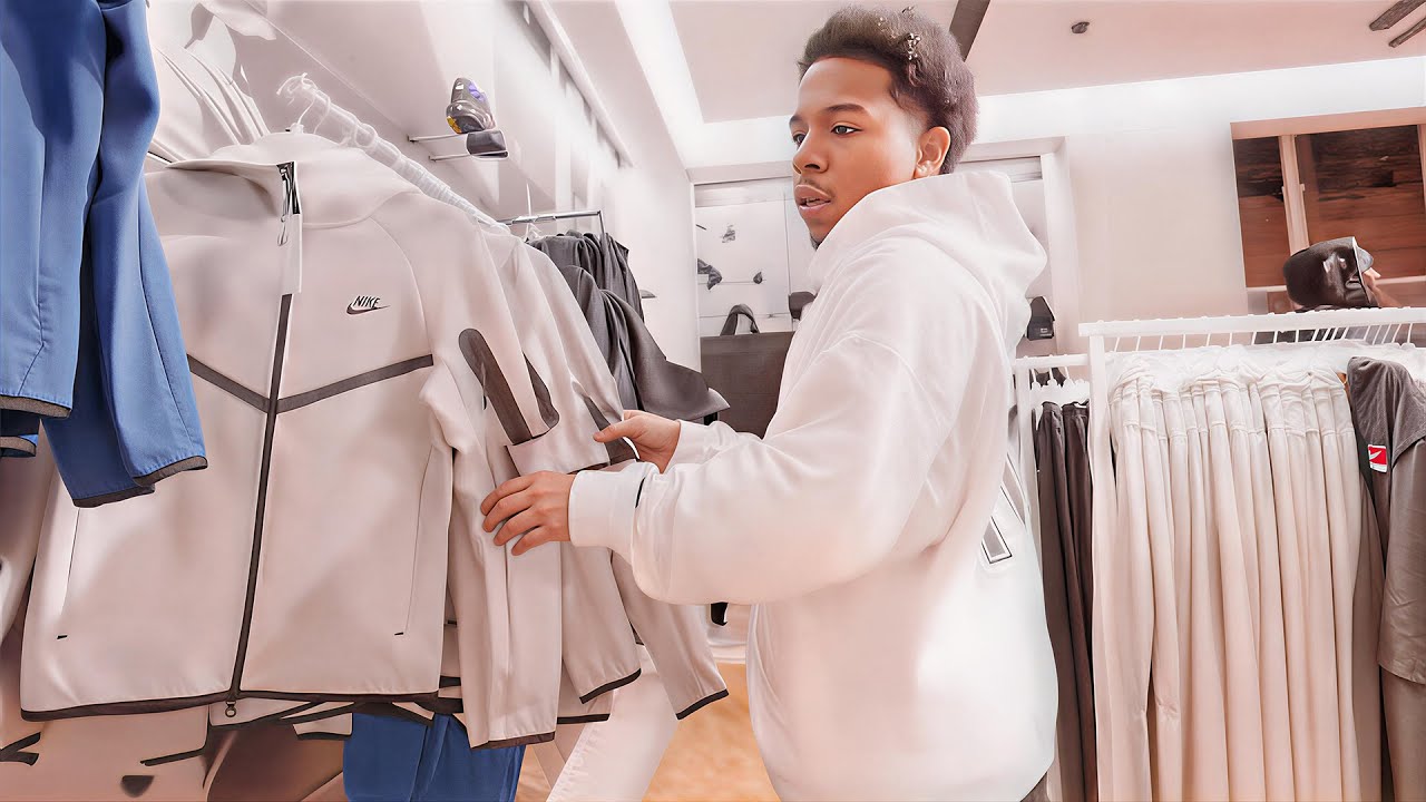 Deshae Frost Goes Shopping For A REAL UK Nike Tech!