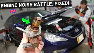 HYUNDAI SONATA ENGINE NOISE RATTLE SOLVED